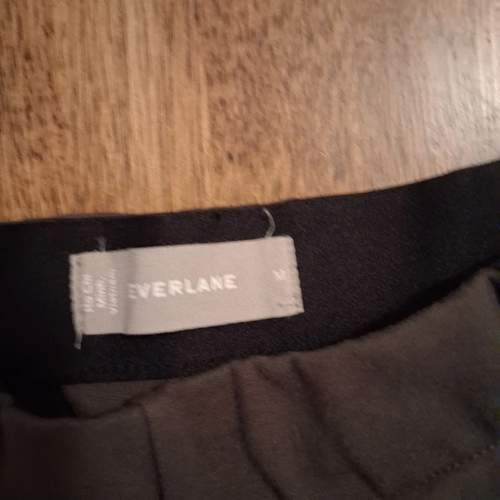 EVERLANE the Dream Pant Dark Forest Green Size M women Elastic Waist